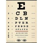 Cavallini Eye Chart Gift Wrap - Creative Atmosphere