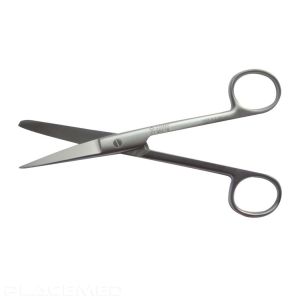 14 cm Curved Dolphin Scissors Pointed-Foam - Comed Comfort & Safety