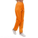 Pantalon Professionnel pour Femme Patsy Élastiqué - Élégance en Orange - T 40/42