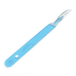 Swann Morton Sterile Scalpel - Stainless Steel Blades, MIPS Handle - Box of 10