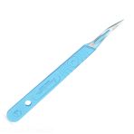 Swann Morton Sterile Scalpel - Stainless Steel Blades, MIPS Handle - Box of 10 - N°10 V 9250