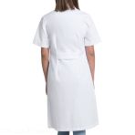 Classic Medical Coat for Women - ANDORRA Model - Short Sleeves