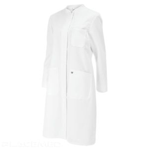 White women's lab coat long sleeves from BP brand - 100% Cotton