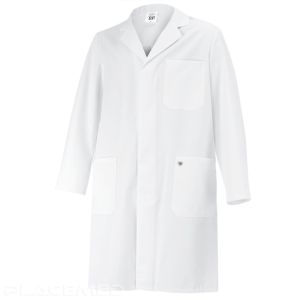 Blouse médicale unisexe BP en coton - Confortable - Avec manches longues