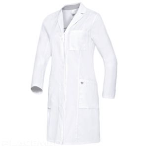 Elegant women's white coat - BP brand - 100% Cotton