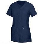 Stretch Medical Tunics for Women BP - Super lightweight stretch fabric - Midnight Blue