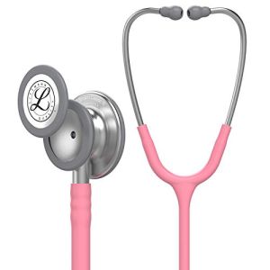 3M Littmann Stéthoscope de Surveillance Classic III, Tubulure Rose Nacré, 69 cm, 5633