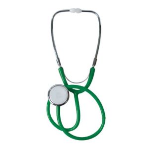 Tiga-Med Stéthoscope à tête plate Vert