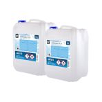 HÖFER CHEMIE Isopropanol 99,9% 2 x 10 L - Alcool Isopropylique pour le Nettoyage et le Dégraissage - Solvant Puissant - Multiusage