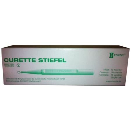 GSK-Stiefel - STIEF-CUR7 - Sterile Curette 7 mm - Pack of 10