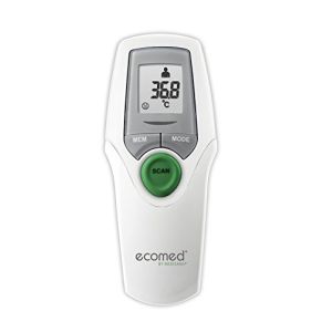 Ecomed TM-65E Thermomètre Médical, Sans Contact, Infrarouge