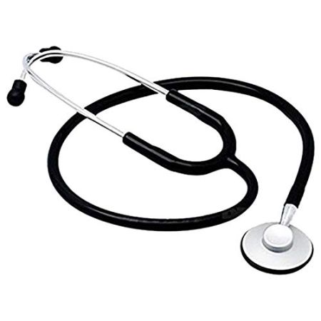 Spengler Pulse, General Auscultation Stethoscope, Single Bell, Lightweight, Good Acoustic Performance, Versatile (Black)