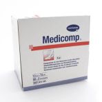 Hartmann Medicomp Compresses en Non-Tissé Stériles 7,5 x 7,5 cm 50 x 2 Pièces