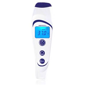 HoMedics Visiofocus Infrared Contactless Thermometer – 5-in-1, Hygienic and Silent