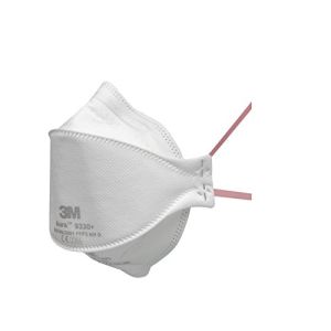 3M Respirateur Aura 9330+ FFP3, masque anti-poussière sans valve, filtre à faible résistance pour une respiration facile, masque de protection, ...