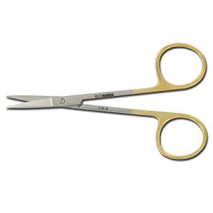 Gima - Iris Straight Scissors 11.5 cm, Precision and Durability