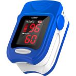 AIESI® Professional Certified Finger Pulse Oximeter with High Brightness LED Display