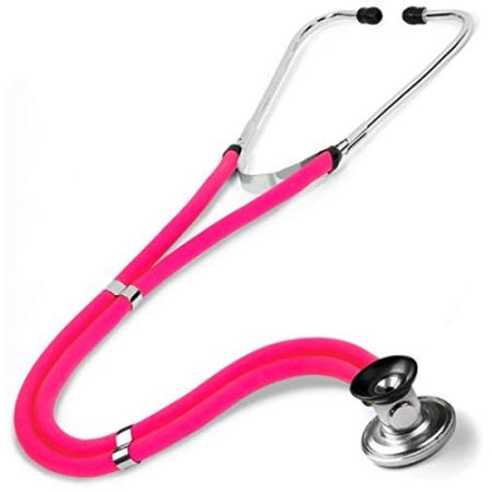 NCD Medical Sprague Rappaport Stéthoscope Rose Néon