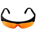 HQRP Lunettes de protection UV légères Teintées Orange pour les Travailleurs de laboratoire Médical, Hygiénistes Dentaires, Chirurgie, laborat...