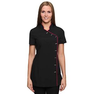 Mirabella Health & Beauty Women's Aesthetic Tunic Model Iris Black with Pink