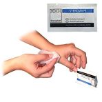 100 X Steroplast Sterile Alcohol-Free Cleaning Wipes Sterowipe Wound Dressings