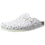 Lico Mixte Bioline Clog Print, Blanc Blanc Gris, 41 EU