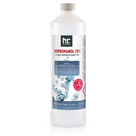 15 x 1 L Isopropyl Alcohol 70% (IPA) - Höfer Chemie Cleaner for Surfaces and Degreaser