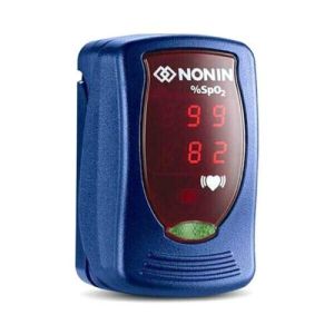 Nonin Onyx Vantage 9590 Finger Pulse Oximeter Blue 359 X 330 X 323 Mm