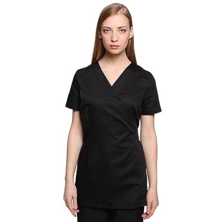 Tunique De Beauté Shakina Pour Femme, Noir, Taille L