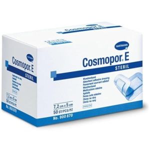 Hartmann Cosmopor E Pansement 7,2 cm x 5 cm, Lot de 50