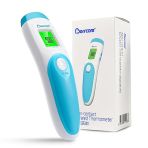 Berrcom Thermomètre Frontal Pour Bébé ou Adulte Thermomètre Infrarouge sans Contact de Qualité Médicale Pour Objets Chambre, LCD Thermomètre Précis et Fiable