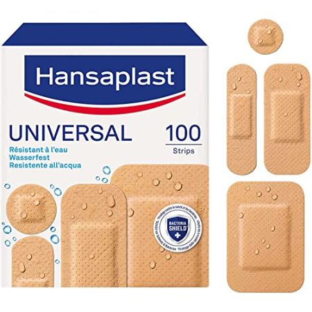 Hansaplast Universal 100 Pansements Résistants à l'Eau