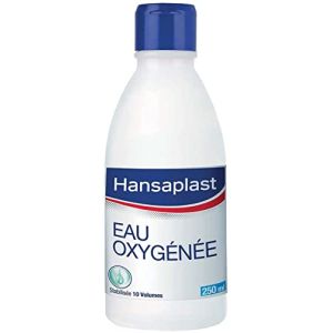 Hansaplast Eau Oxygénée 10 Volumes (250 ml) - Désinfectant et Antiseptique