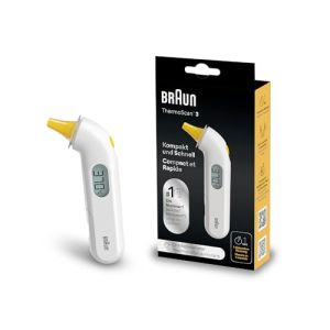 Braun ThermoScan 3 Ear Thermometer - Measurement in 1 Second