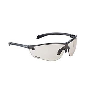 Bollé Safety Silium+ Csp Verres Clairs Lunettes De Protection Traitement Anti-Buée Platinum SILPCSP Crépuscule Sécurité