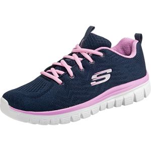 Skechers Women's Graceful-Get Connected Sneakers Navy 41 EU