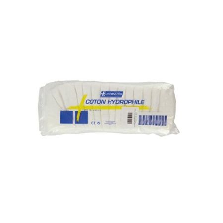 Euromedis Cotton Wool 250 G - Resealable Bag With Cord