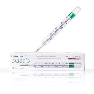 Classic Glass Clinical Thermometer Mercury-Free with Gallio – Oral, Axillary, and Rectal Measurement