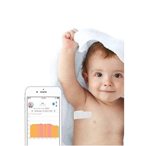 TUCKY Connected Axillary Thermometer – Continuous and Remote Temperature Monitoring with Sleep Position Alerts