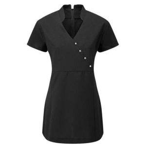 Uniforme De Tunique Pour Femme, Esthétique, Thérapeute, Spa - Noir - 36