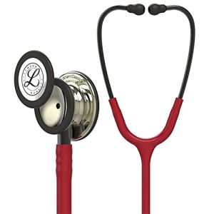 3M Littmann Stéthoscope de Surveillance Classic III, Tubulure Bordeaux, Édition Champagne, 69 cm, 5864