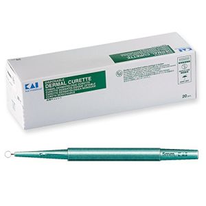 Gima 22605 Biopsy Punch Curette, 8 Mm Diameter, Pack of 20