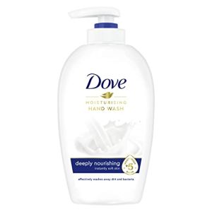 Dove Soin Des Mains Savon Lavant Antibactérien Beurre De Karité & Vanille, Pour Des Mains Douces Et Hydratées 250ml