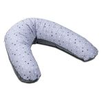 P'TIT LIT Housse Coussin Allaitement Étoiles 170 cm Imperméable Coton Lavable