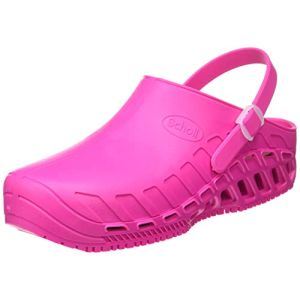 Scholl Clog Evo Unisex, Sabots Professionnels Fuchsia 39.5 EU