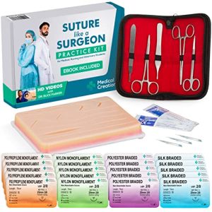 Kit De Pratique De Suture Médicale Avec Ebook Guide De Formation