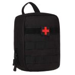 Selighting Sac Médical de Premiers Secours Vide Tactique Pochette EMT Médecine Molle Trousse de Premiers Secours pour Randonnée Camping Airsoft