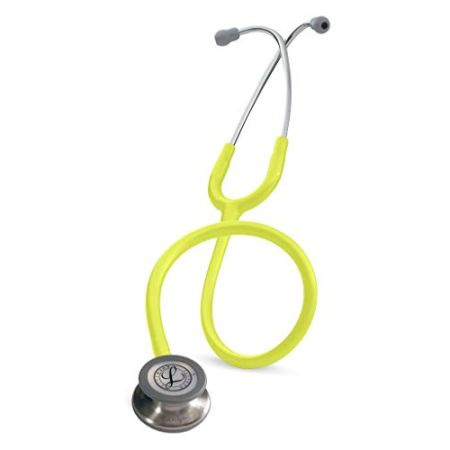 3M Littmann® Classic III Stethoscope de surveillance avec gravure laser gratuite, Lemon-Lime - 5839