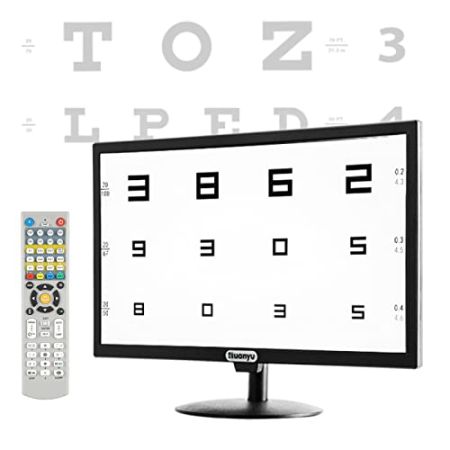 Huanyu 21.5-Inch Visual Acuity Chart with 44+ Targets