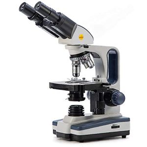 SWIFT Microscope SW350B 40X-2500X, Microscope Optique Binoculaire Rechargeable, Compatible avec l'appareil Photo